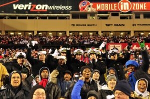 Aficionados llenando un estadio para ver los partidos del Mundial 2026
